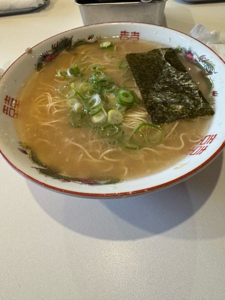 「ラーメン」@中洲屋台 長浜ラーメン 初代 健太の写真
