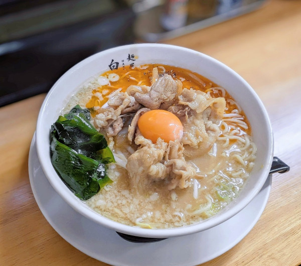 「生姜焼き味噌ラーメン【数量限定】」@麺屋 白神の写真