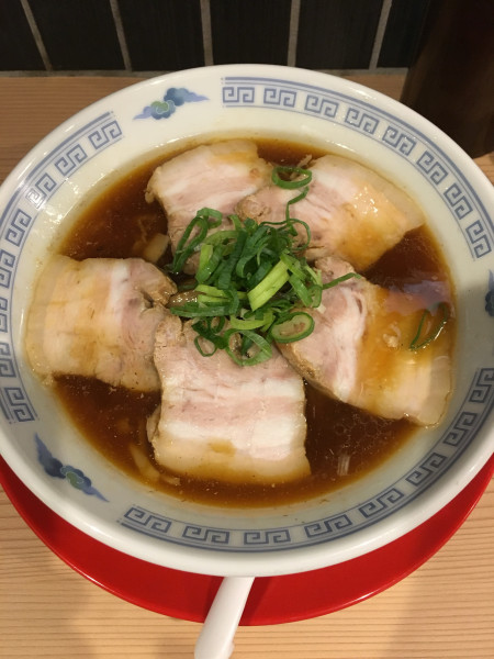 「黒煮干中華そば(850円)」@麺処若武者 ASAKUSA 〜FUKUSHIMA NOODLE STYLE〜の写真