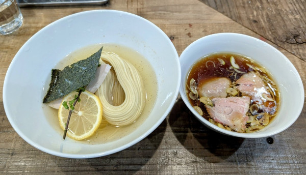 「昆布水つけめん1050円」@3931WORKS.の写真