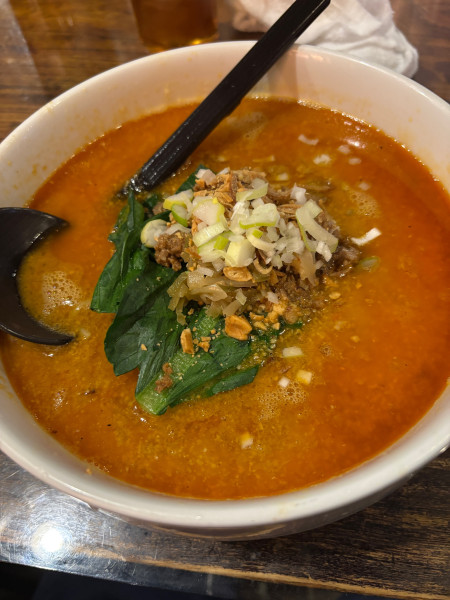 「担々麺➕麺固め」@唐居の写真