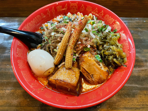 「シビカラ特製ラーメン」@シビカラ味噌らー麺 鬼の目にも涙の写真