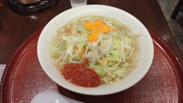 「辛タンメン(並)」@餃子とタンメン 天の写真