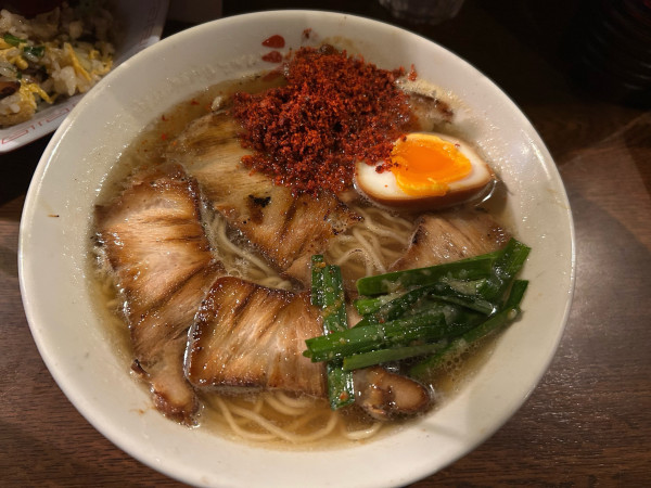 「焼豚ラーメン　大辛　900円」@焼豚ラーメン 三條の写真