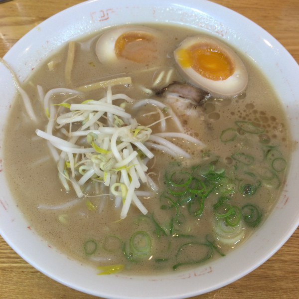 「特製煮玉子中華そば(680円)」@西食の写真