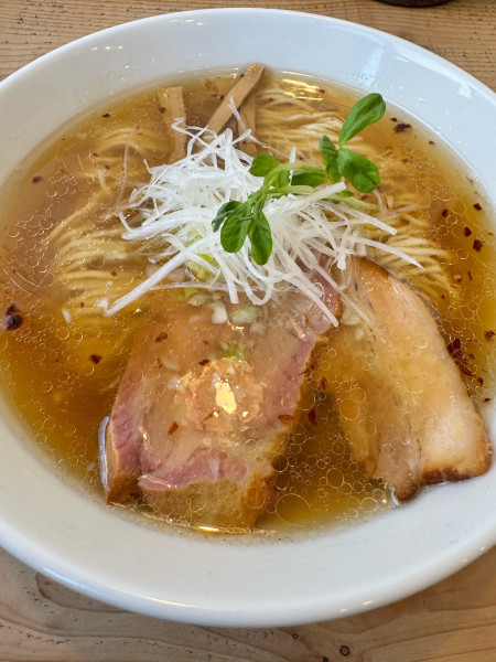 「潮そば950円」@The Noodles & Saloon Kiriyaの写真