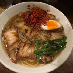 焼豚ラーメン 三條の写真