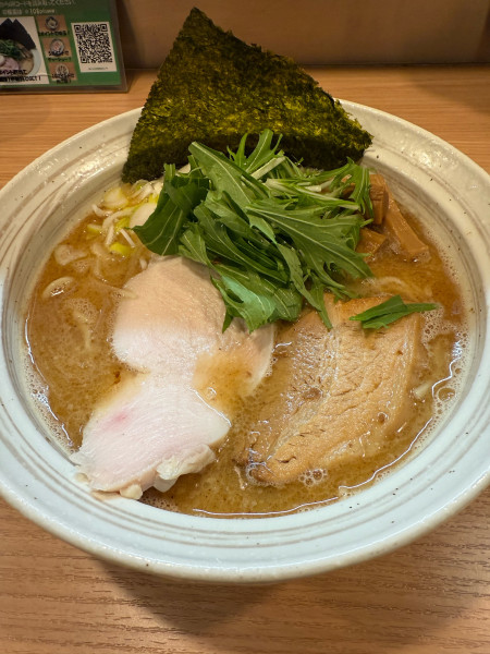 「らーめん＋低温鶏むね」@旋の写真