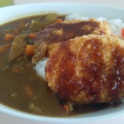 日替りカレー コロッケカレー 650円