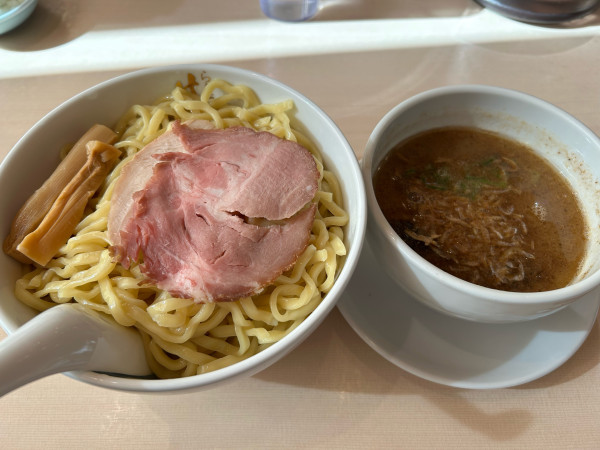 「濃厚海老つけ麺」@らぁ麺 はやし田 味の素スタジアム店の写真