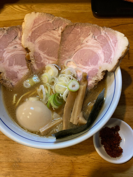 「辛味特製ラーメン」@麺屋はし本の写真