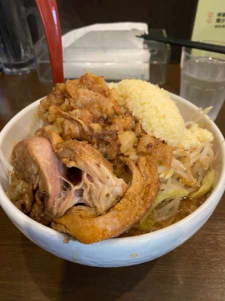 「大ラーメン　950」@ラーメン イエロー 御徒町店の写真