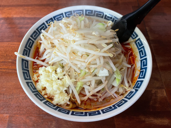 「旨辛豚そば」@激辛ラーメン専門店 レッチリ 土浦本店の写真