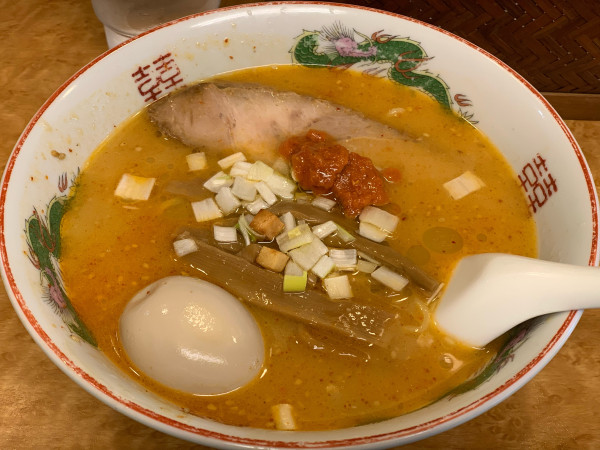 「味噌ピリカ＋味玉」@らぁめん 一福の写真