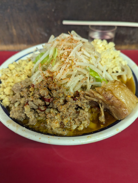 「【限定】白味噌大盛500g」@蓮爾 登戸店の写真