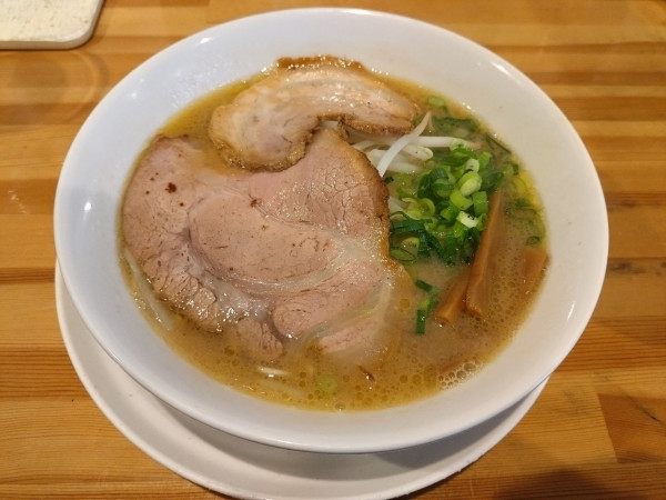 「らぁ麺 白830円」@麺屋 凩の写真