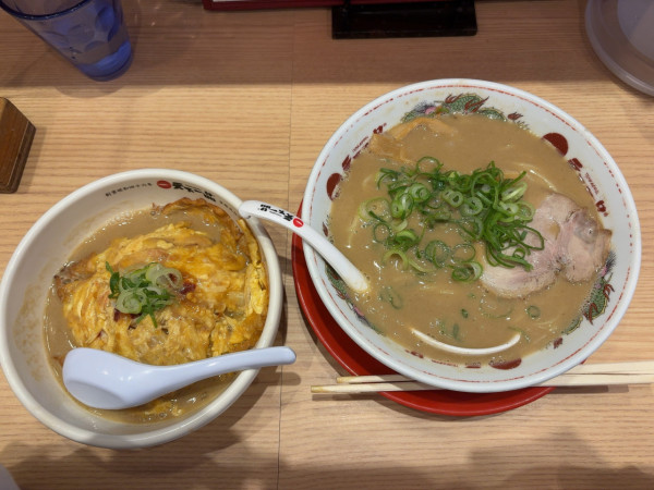 「こってり天津飯定食」@天下一品 町田店の写真