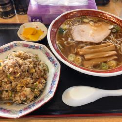 支那そば+焼きめし小