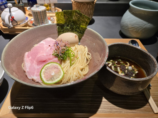 「【竹】味玉昆布水つけ麺」@だしの虜の写真