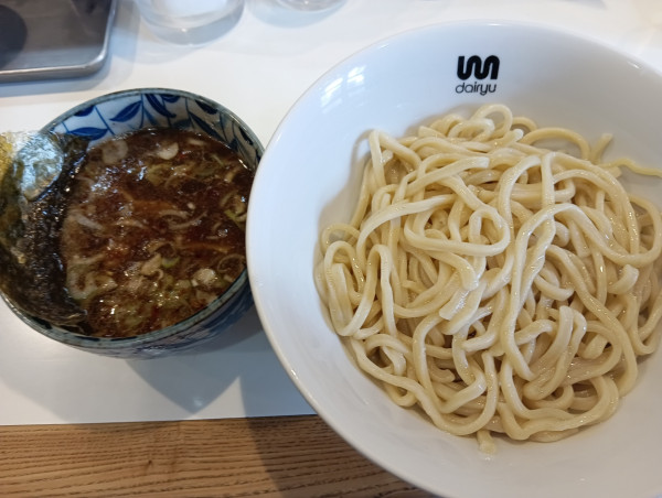 「つけめん・麺少なめ(¥850)」@大龍 武蔵境店の写真