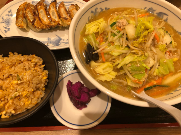 「味噌野菜タンメン」@福しん 阿佐ヶ谷店の写真