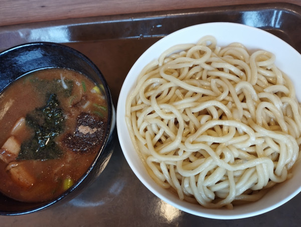 「つけ麺(中)300g太麺温盛り(1,080)」@つけ麺 中華そば 清勝丸の写真