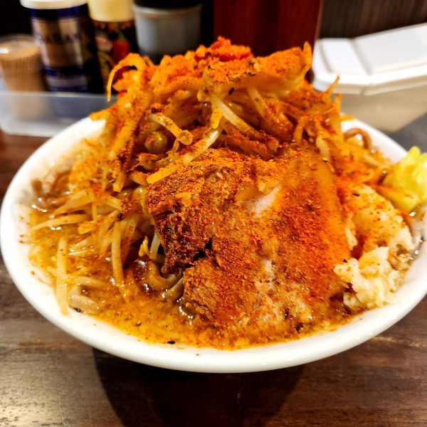 「ネパル麺 大 ニンニク、マサラ」@ミゾグチヤ 東十条店の写真