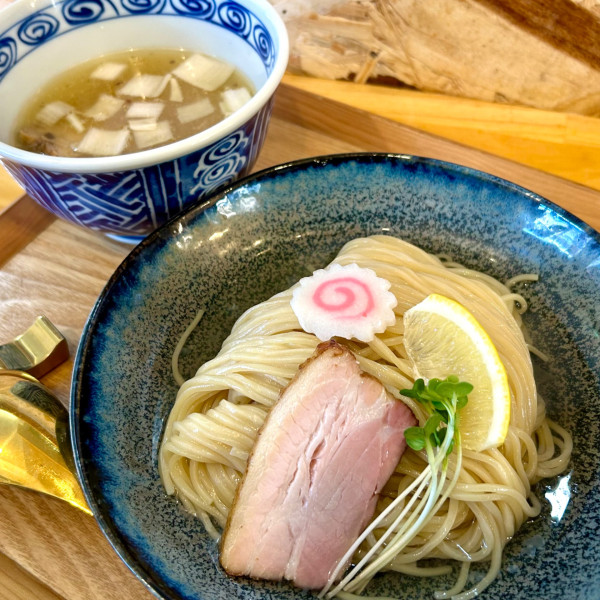 「昆布水つけ麺 塩」@JAPANESE RAMEN マンちゃん 住吉店の写真