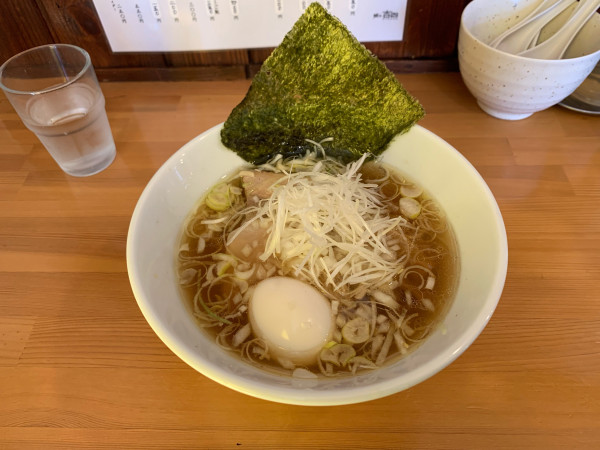 「中華そば850円＋味玉120円」@麺や 吉四 KiCCHOの写真