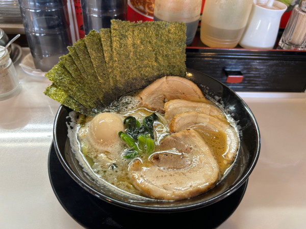 「のりたまラーメン」@ラーメン 大嵐家 大洗店の写真