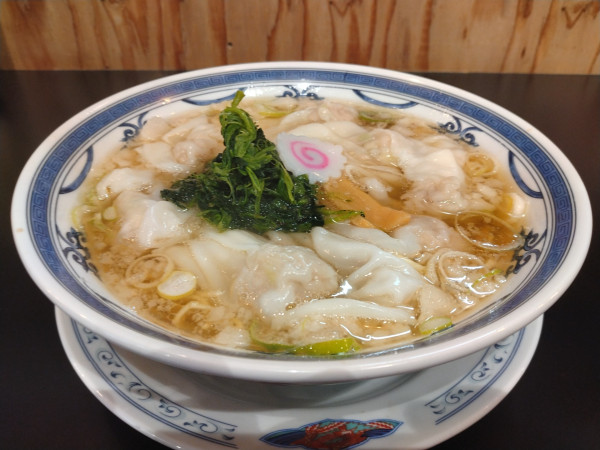 「わんたん麺（塩）」@赤坂中華わんたん亭の写真