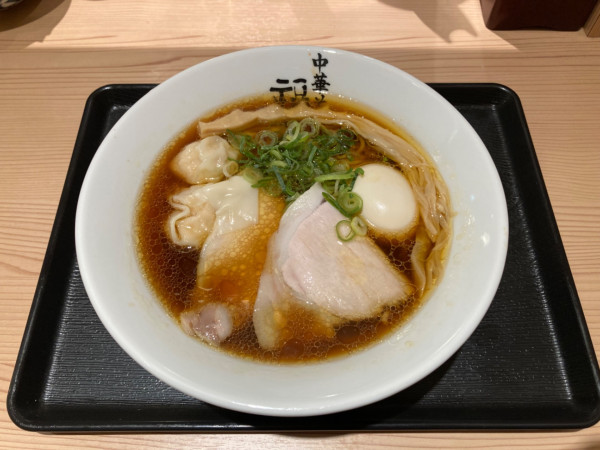 「中華そば 贅の盛り」@極上中華そば 福味 東京駅KITTE店の写真