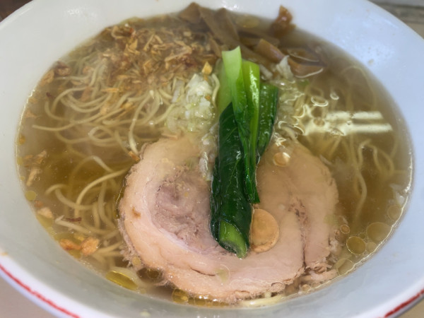 「塩ラーメン900円」@支那そば 心麺の写真