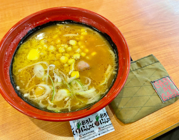 「味噌バターコーンらーめん」@無添 くら寿司 ひばりヶ丘店の写真