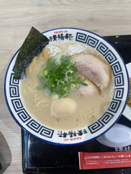 「味玉ラーメン」@久留米ラーメン 清陽軒 ららぽーと福岡店の写真