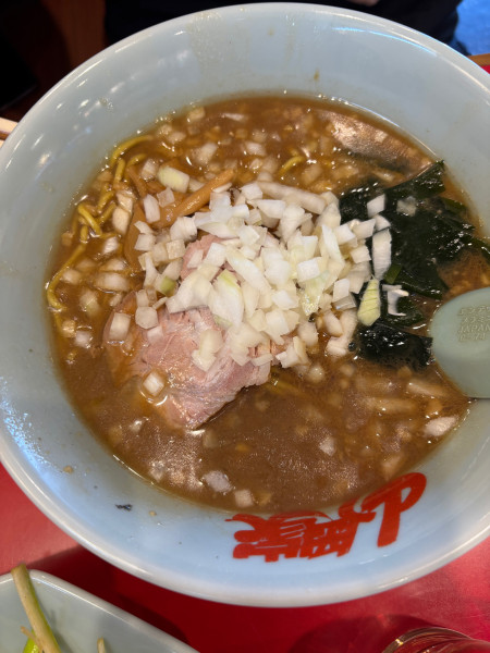 「濃厚豚骨しょうゆラーメン➕麺固め」@ラーメン山岡家 蘇我店の写真