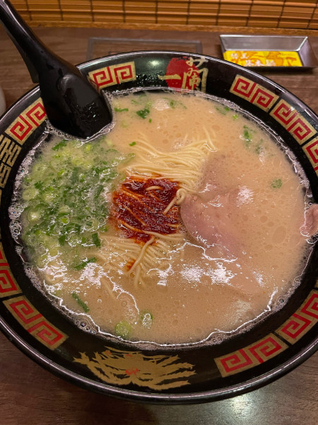 「豚骨ラーメン」@一蘭 吉祥寺店の写真