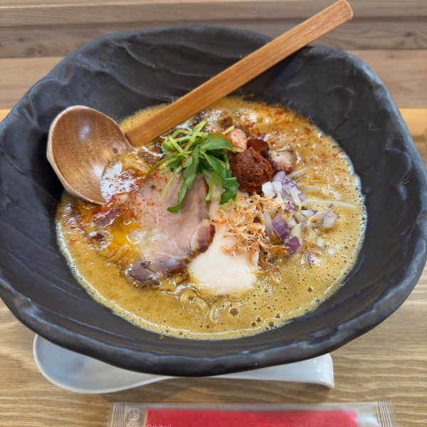 「辛みそ濃厚えびそば」@えびそば 緋彩の写真