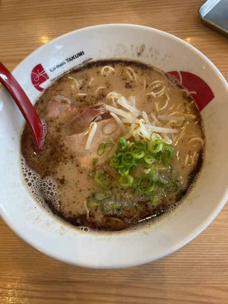 「黒とんこつ」@ラーメン匠 曙店の写真