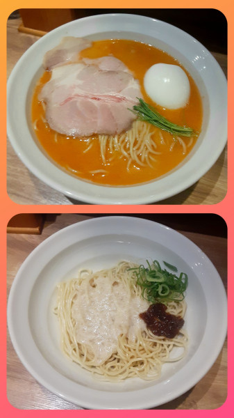 「【限定】金目鯛そば＋真鱈の生白子＋味玉」@麺庵 利休の写真