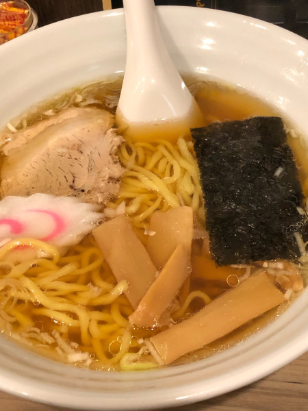 「東京醤油ラーメン」@開楽の写真
