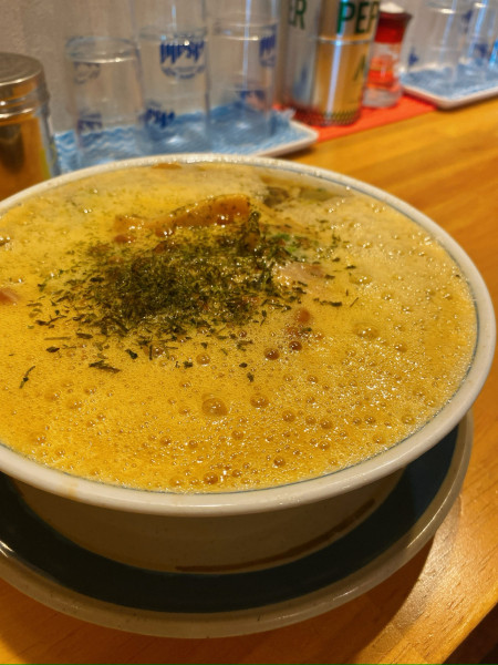 「納豆ラーメン」@煮干し中華そば ぶっとび亭の写真
