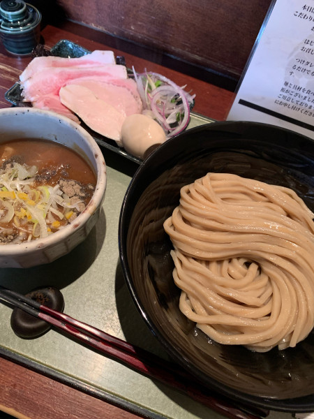 「特製つけ麺」@つけ麺 繁田の写真