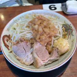 小ラーメン(980円)固め･ニンニク･アブラ