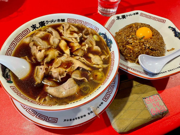 「中華そば（並）セット」@末廣ラーメン本舗 高田馬場分店の写真