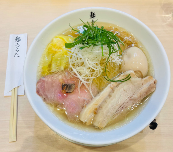 「特製塩SOBA 1250円」@麺うらたの写真