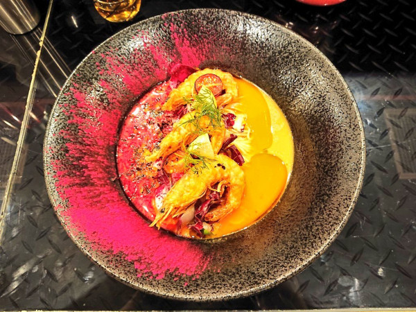 「【限定】オマール海老ビスクラーメン、など」@トーキョーニューミクスチャーヌードル 八咫烏 CHIKARABOの写真