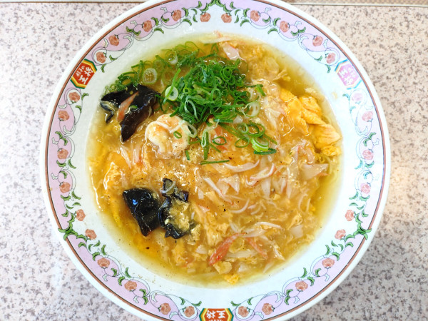 「極王天津麺」@餃子の王将 前橋駒形店の写真