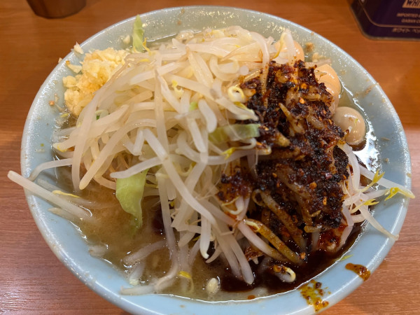 「小ラーメン、えびラー油、味付けうずら」@ラーメンBoo Boo太郎。の写真