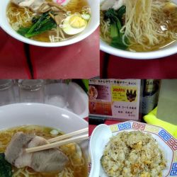 『ラーメン 半チャーハンセット(¥1000)』